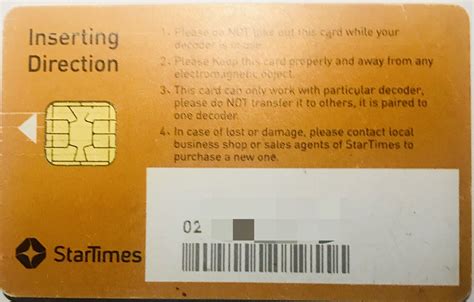 how to identify startimes smart card number|How to Link your decoder smart card number to the StarTimes .